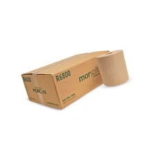 Morcon Paper Hardwound Roll Towels 8" x 800ft Brown 6 Rolls/Carton R6800