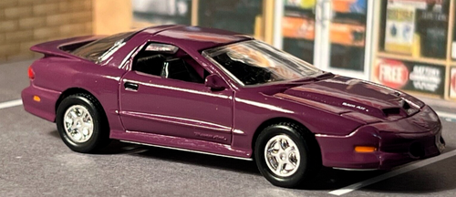 1998 Racing Champions 1996 Pontiac Firebird Trans-am, rubber tires, hood opens.. - Picture 6 of 8