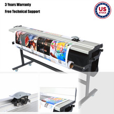 63" / 1600mm Manual Wide Large Format Paper Trimmer Cutter with Support Stand