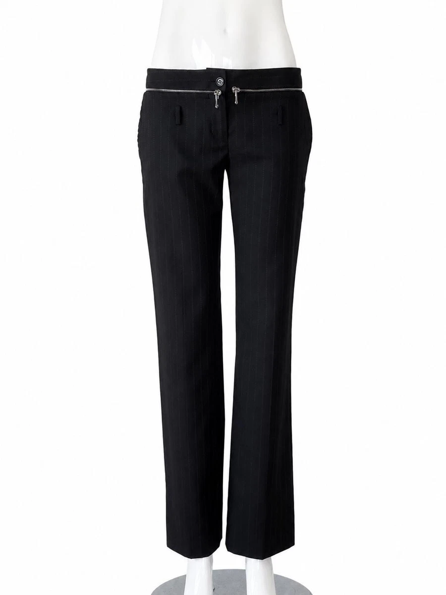 パンツ 00s dolce&gabbana black straight pants Dolce&Gabbana Black Pants for Women for sale | eBay