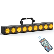 9LED RGBW Wall Washer Light 4in1 Stage Light Disco Party Strobe Beam Light