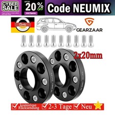 Spurplatten Spurverbreiterung 2x20mm Ø66,45 5x112 für Mercedes Distanzscheibe