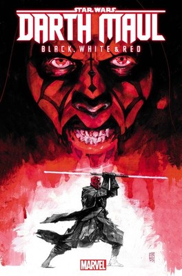STAR WARS DARTH MAUL BLACK WHITE RED #1 MARVEL COMICS