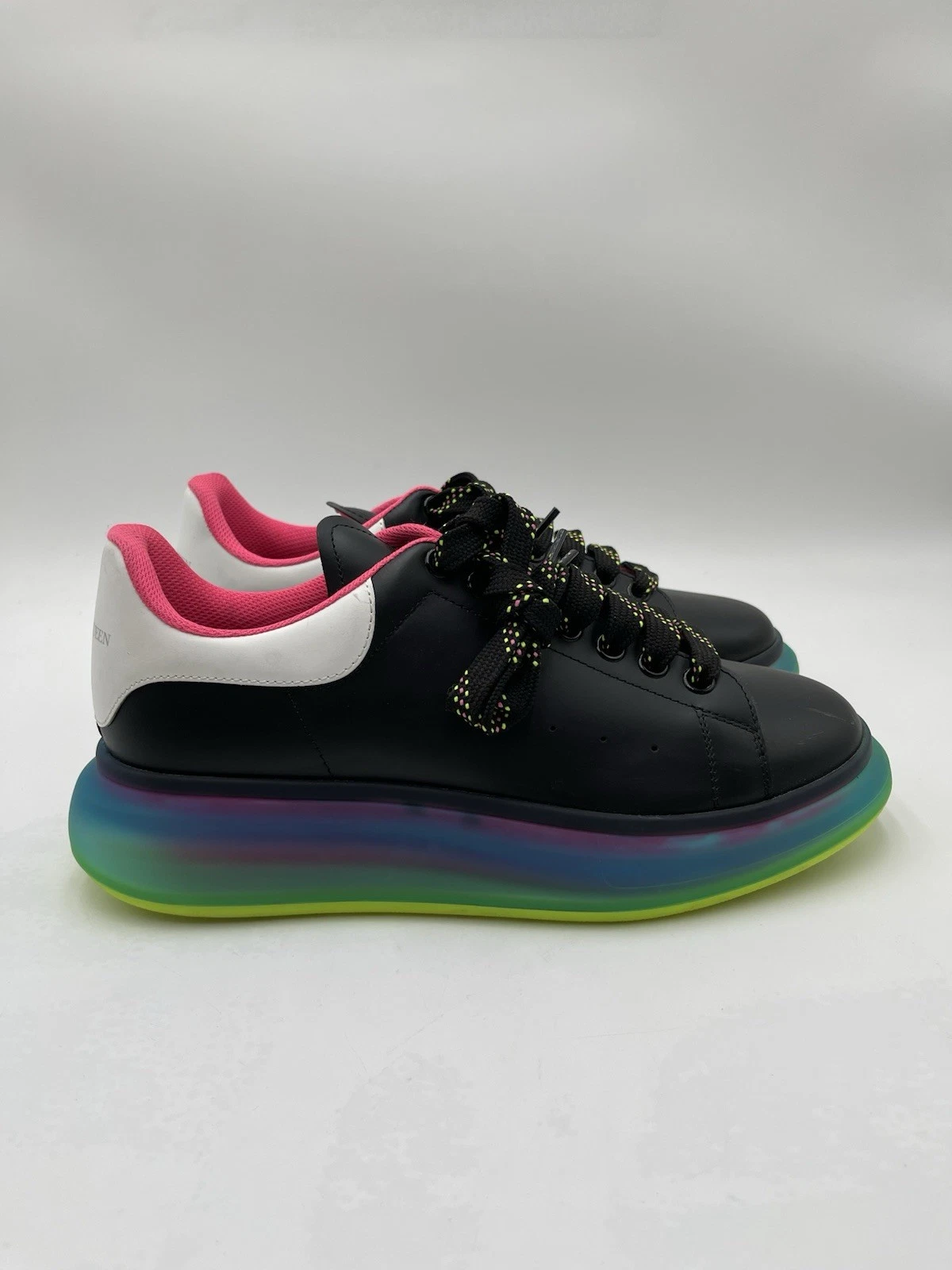Alexander McQueen — Mens Alexander McQueen Oversized Sneaker Transparent Sole Gradient Size 42