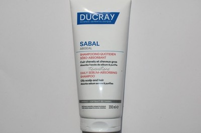 Ducray Sabal Argeal Sebum-Absorbing Shampoo 200ml oily scalp hair reduces sebum