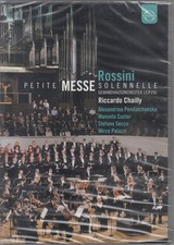 Rossini Small Mass Solemnis DVD New, Chailly Gewandhaus Orchestra