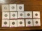 Lot Of 13 90% Silver Dimes Mercury(2x), (10x)Barber & Roosevelt (1x)