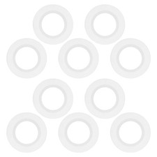 10Pcs Silicone Wash Drain Gasket Set for Bathtub Sink Drain Plug Seal