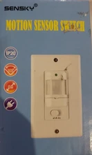 Sensky Motion Sensor Switch Ambient Light Adjustable New 