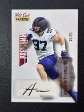 2022 Aidan Hutchinson Rookie Auto Wild Card Matte Lions Red 25/25 - EBAY 1/1. rookie card picture