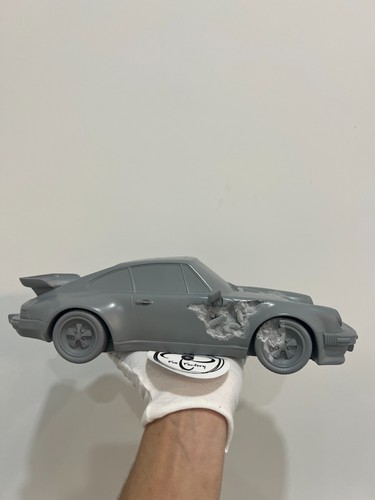 Daniel Arsham | ERODED PORSCHE 911 TURBO GRAY