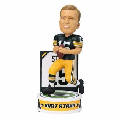 Bart Starr Green Bay Packers #15 Hero FOCO Bobblehead w/ Sound