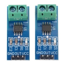 2Pc Compactly Current Sensors Module Hall Effect NonContact Detection High