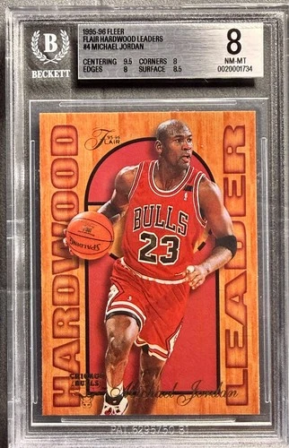 Jordan 1995 Fleer Jordan #4