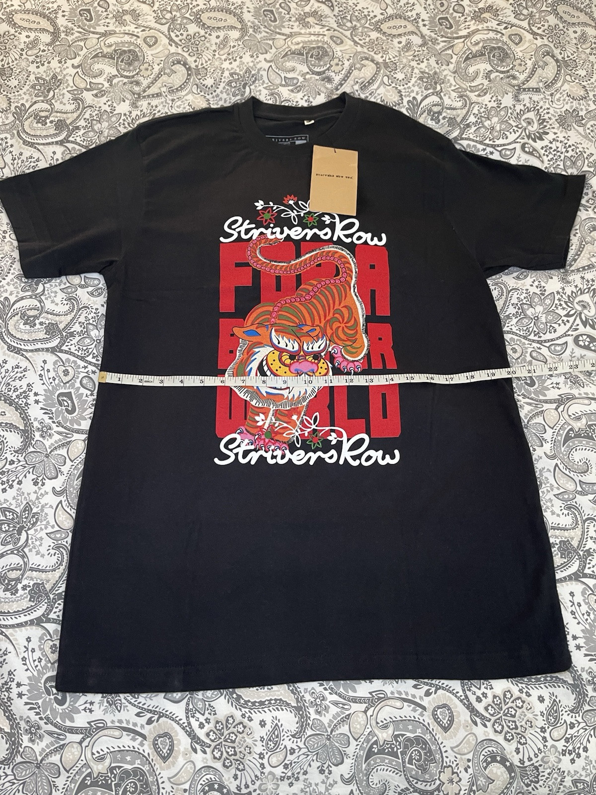 FILA T shirt uomo Strivers Row For A Better World taglia M nuova