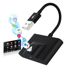 Android Auto Wireless Adapter Compatible Black Android Auto Wireless Adapter