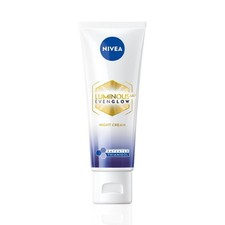 NIVEA Luminous Even Glow Night Cream Moisturiser Dark Spots & Pigmentation 40ml