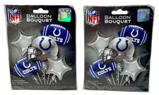 2 Indianapolis Colts NFL Anagram Balloon Bouquet Birthday Decoration Football