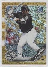 2019 Bowman Chrome Prospects Gold Shimmer Refractor 3/50 Micker Adolfo 0b2