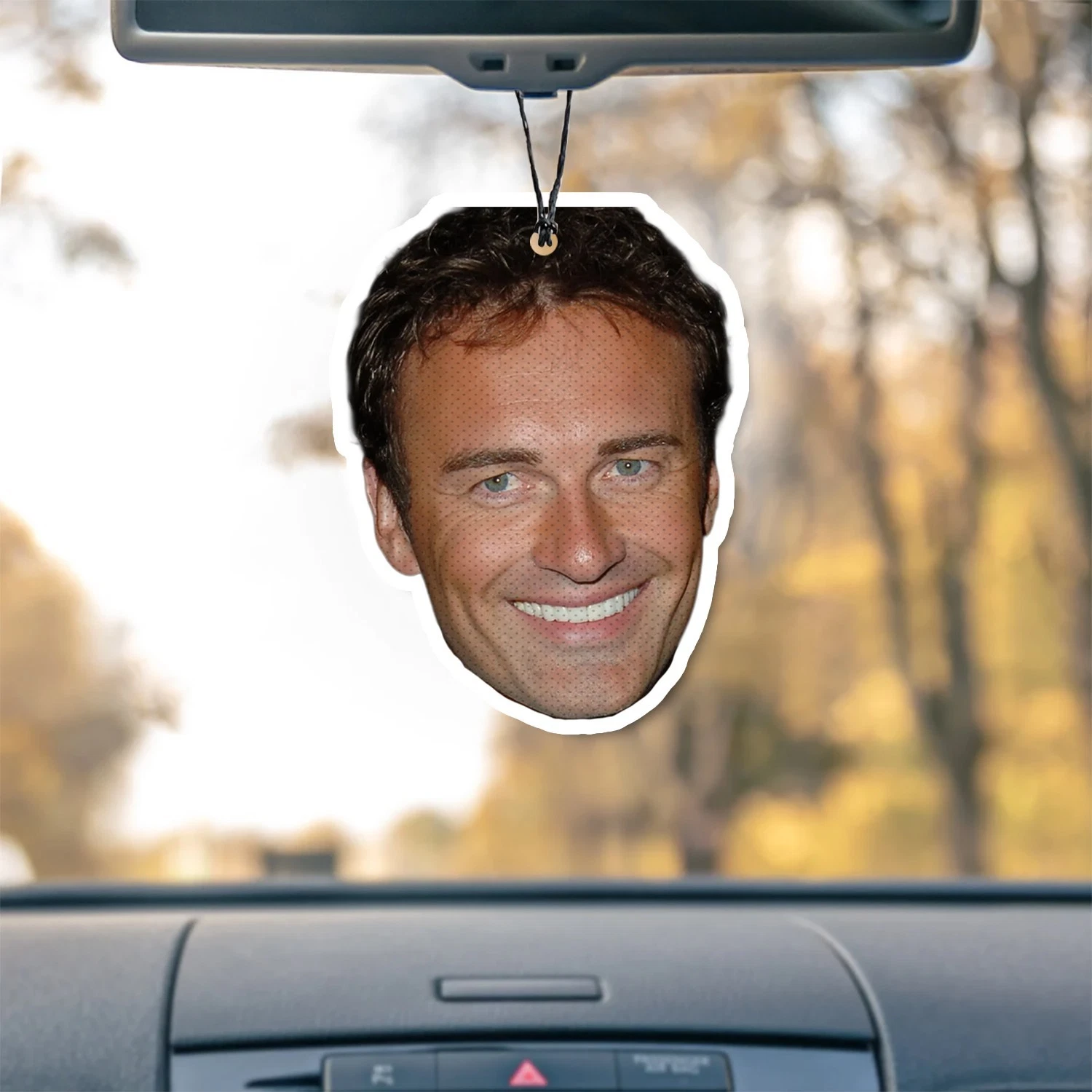 Julian McMahon Unscented Hanging Car Air Freshener Freshie
