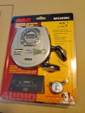 RCA Personal Cd Player With Car Kit And Remote Control RP2365RC
