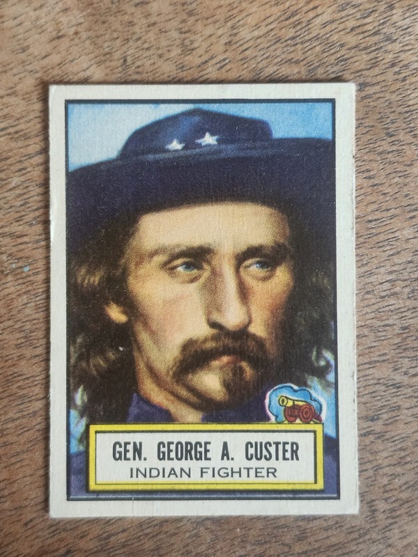 1952 Topps Look N See Set-Break # 37 George A. Custer EX