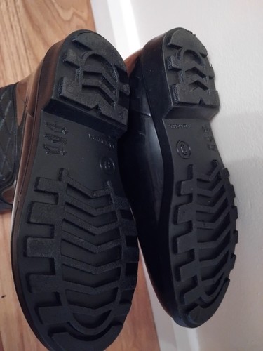 Girls Black Wellington Boots UK Size 9 - Picture 4 of 4