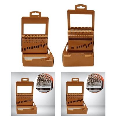 Bohrer-Index-Koffer, stabile Bohrer-Bit-Box für professionelle Spiralbohrer
