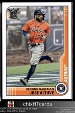 Jose Altuve 2021 Topps Big League #234 Houston Astros