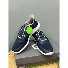 Puma Golf Shoes Women 11 Navy Ignite Fasten8 194241 02 Waterproof Spikeless