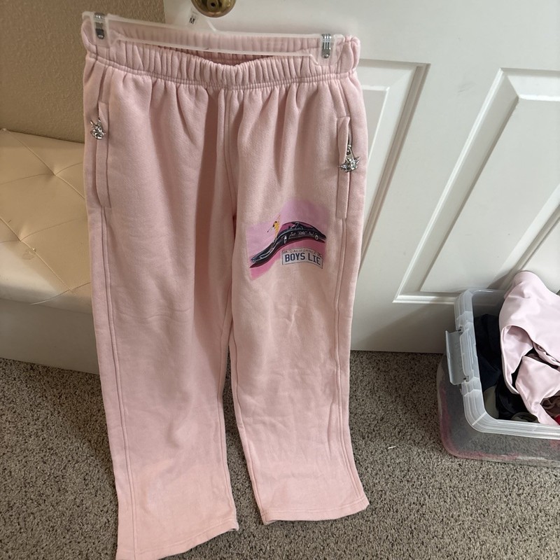 Boys Lie Pink Sweatpants New Size Extra Small