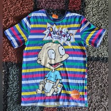 Vintage Rugrats Nickelodeon Cartoon T Shirt Unisex Women Medium