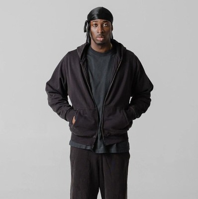 YZY Yeezy Gap Men's Full Zip Sweatshirt Hoodie Black Unreleased