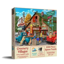 SunsOut Greenery Villages 1000 pc Jigsaw Puzzle