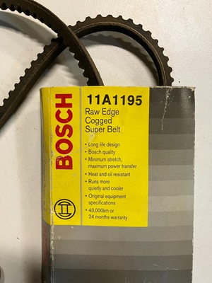 #ad Bosch 11A1220 Raw Edge Cogged Super V Belt Fan Drive NOS Holden Commodore AU $46.00