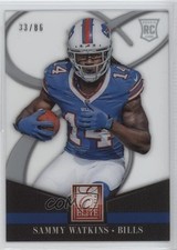 2014 Panini Elite Rookie Clear 33/86 Sammy Watkins #181 t8i