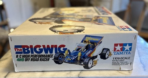 ORIGINAL TAMIYA “THE BIGWIG” 1:10th 1986 First Edition OFF ROAD BUGGY 5857 VTG - Picture 6 of 14