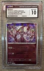 Pokemon 2023 Mewtwo 150/165 Poke Ball Reverse Holo 151 Japanese CGC 10