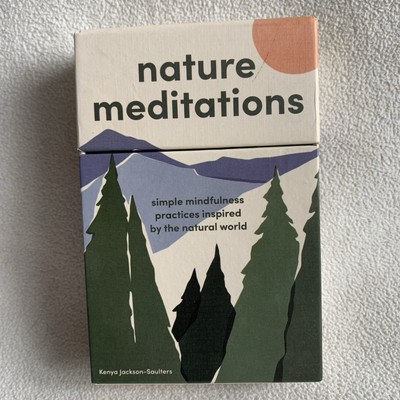 Nature Meditations Deck Mindfulness Cards Kenya Jackson-Saulters 2021