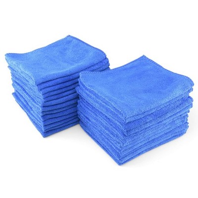 EZAUTO WRAP 25 pcs Microfiber Cleaning Cloth Towel Rag Car Polishing 25