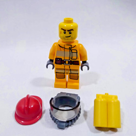 🔥LEGO City 4427 Fire ATV Vehicle 100% Complete w/ Minifigure & Instructions