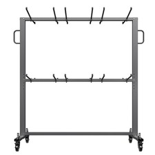 Folding Chair Rack, 800 LBS Capacity, Heavy-duty Chair Cart for 84 Chairs/