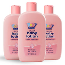 XtraCare Baby Lotion - Silky Soft with Sweet Rose - 12 fl oz 3-Pack
