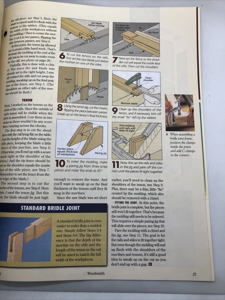 Woodsmith Magazine Vol 19 No 114 October 1997 Curio Cabinet - Image 3 of 4