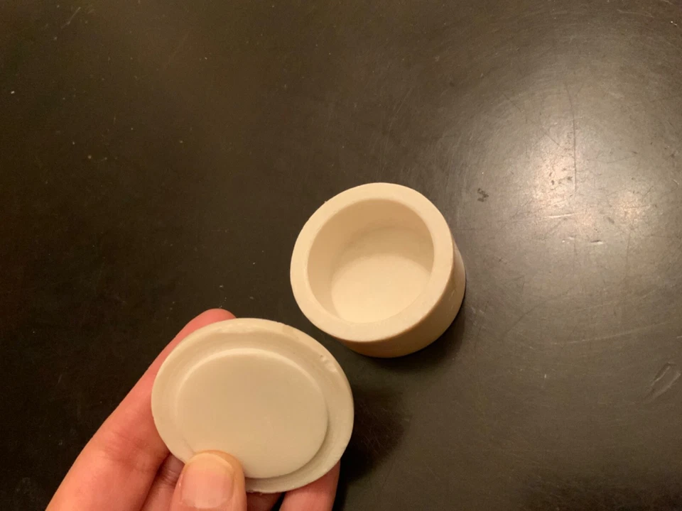 trinket box Pietra Dura inlaid gem mini vanity box Kubla crafts unicorn jewelry - Image 4 of 4