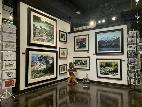 Alan WYLIE - ORIGINAL PAINTING - " The Teazer " Framed acrylic on Board - Picture 3 of 9