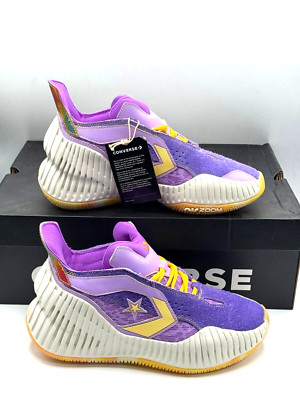 Converse All Star BB Prototype Yellow/Purple/White A03695C Converse All Star BB Prototype Yellow/Purple/White A03695C