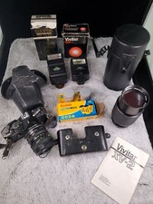 Vivitar XV-2 Automatic SLR 35MM 28-50MM 75-205MM Sunpak 144D 225