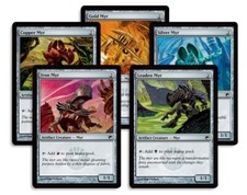 5 Myr Creature - Scars of Mirrodin - 1x of each - MP-NM - Sets - Magic MTG FTG