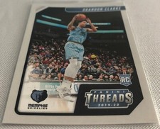 2019-20 Chronicles Threads Basketball Brandon Clarke Memphis Grizzlies Rookie